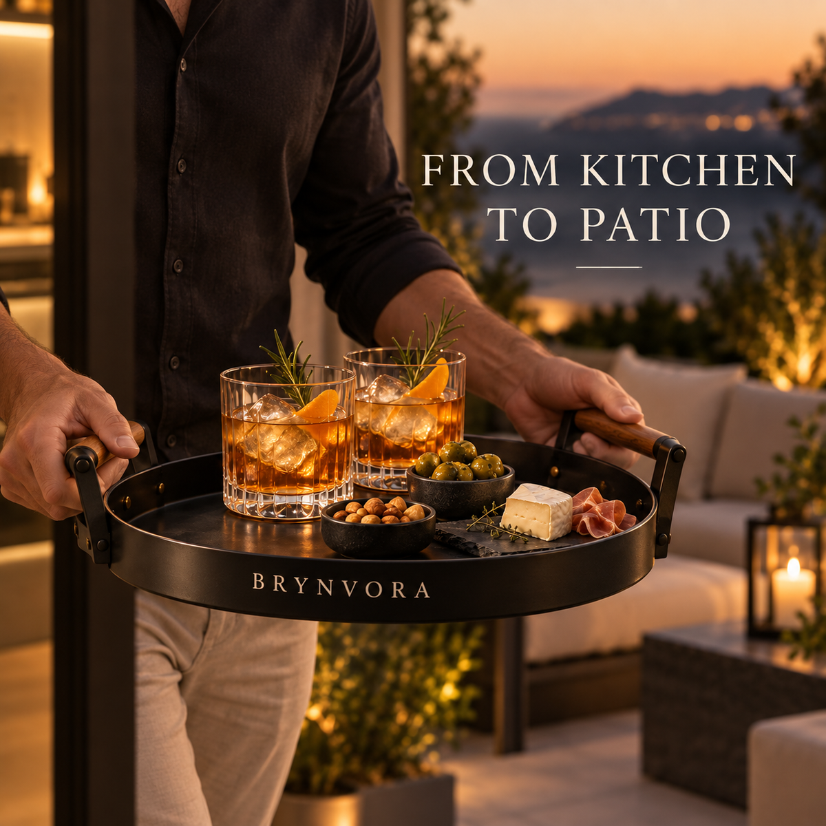 GROVEVESSA®| Forge Serving Tray
