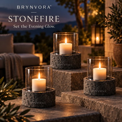 GROVEVESSA®| Stonefire Candle Holder