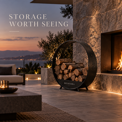 GROVEVESSA®| Arcwood Log Holder
