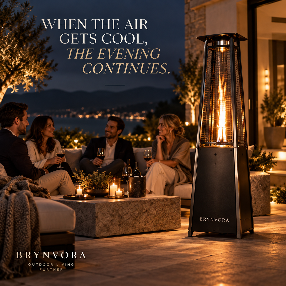 GROVEVESSA®| Nightfall Patio Heater