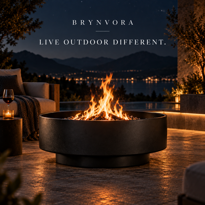 GROVEVESSA®| Ember Arc Fire Pit