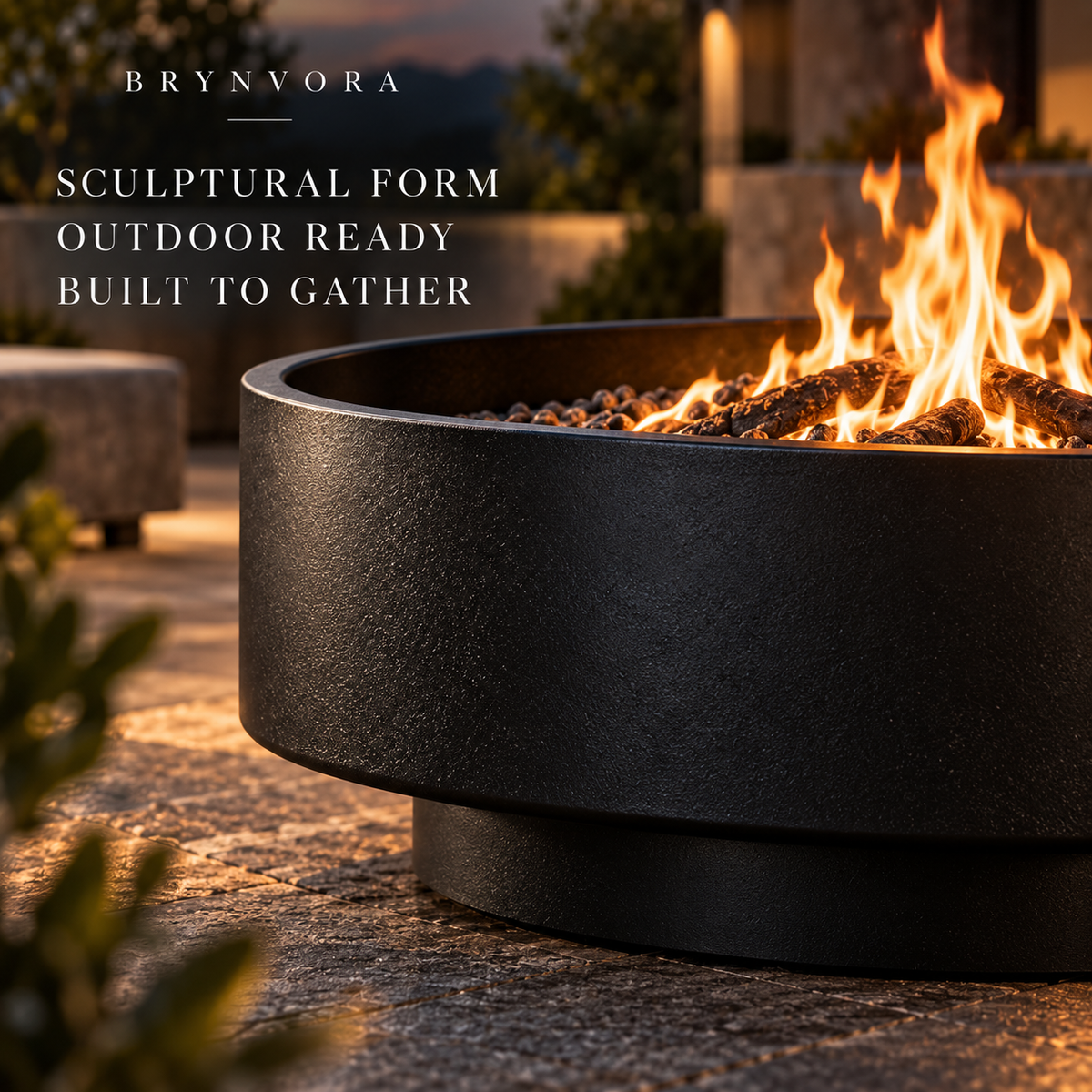 GROVEVESSA®| Ember Arc Fire Pit