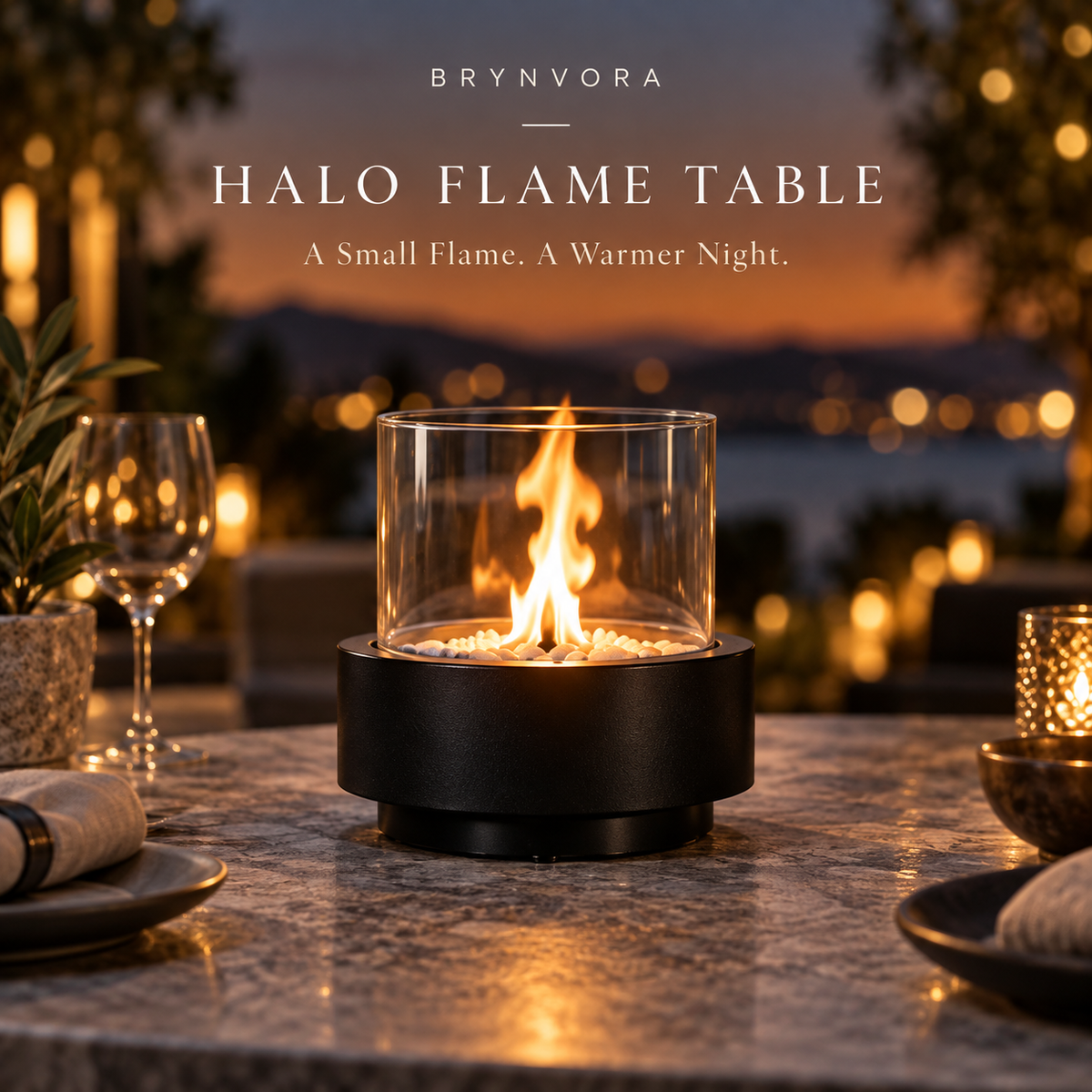 GROVEVESSA®| Halo Flame Table