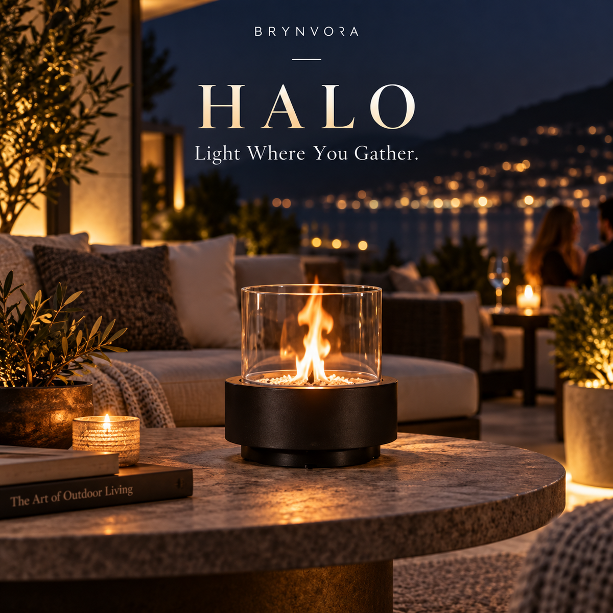 GROVEVESSA®| Halo Flame Table