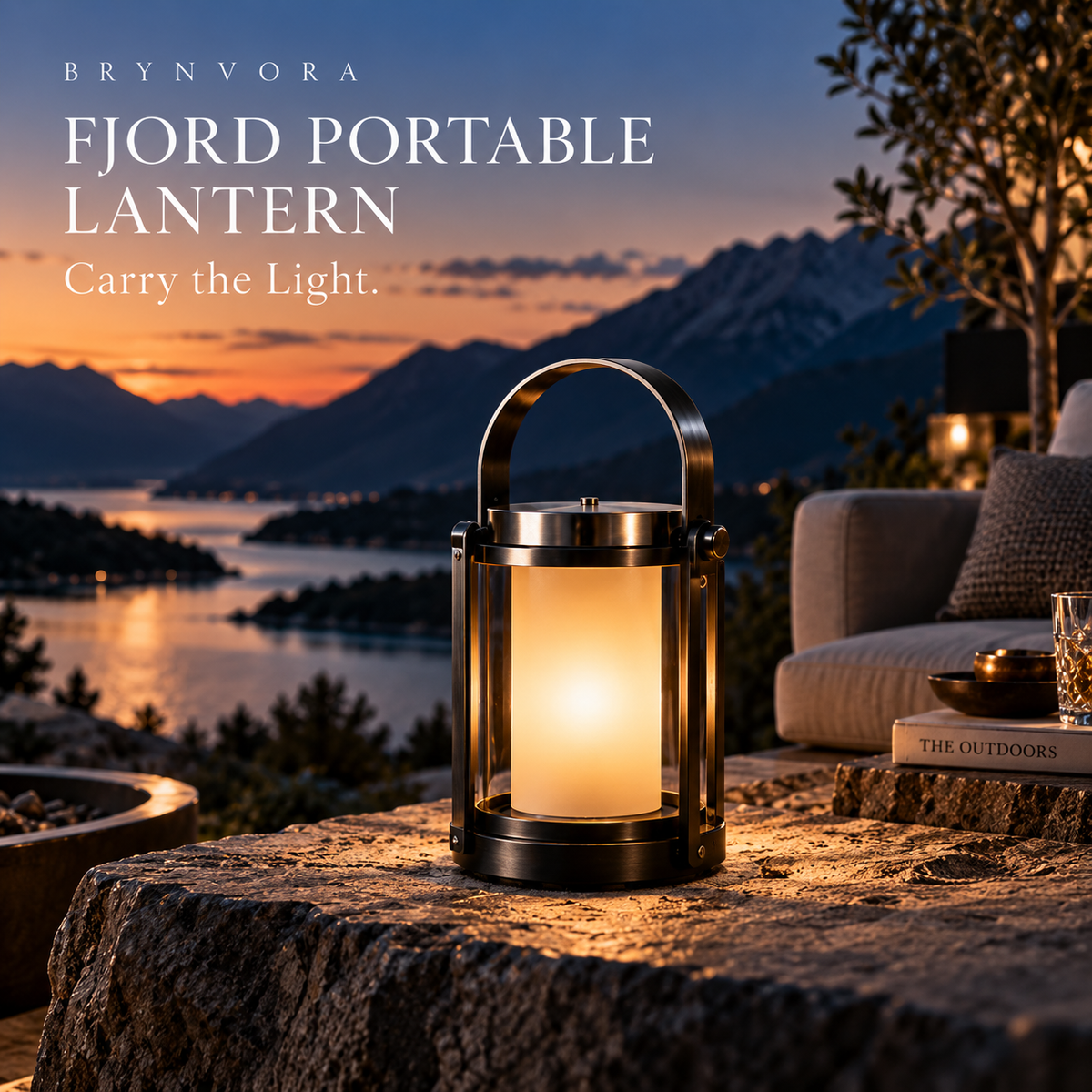 GROVEVESSA®| Fjord Portable Lantern