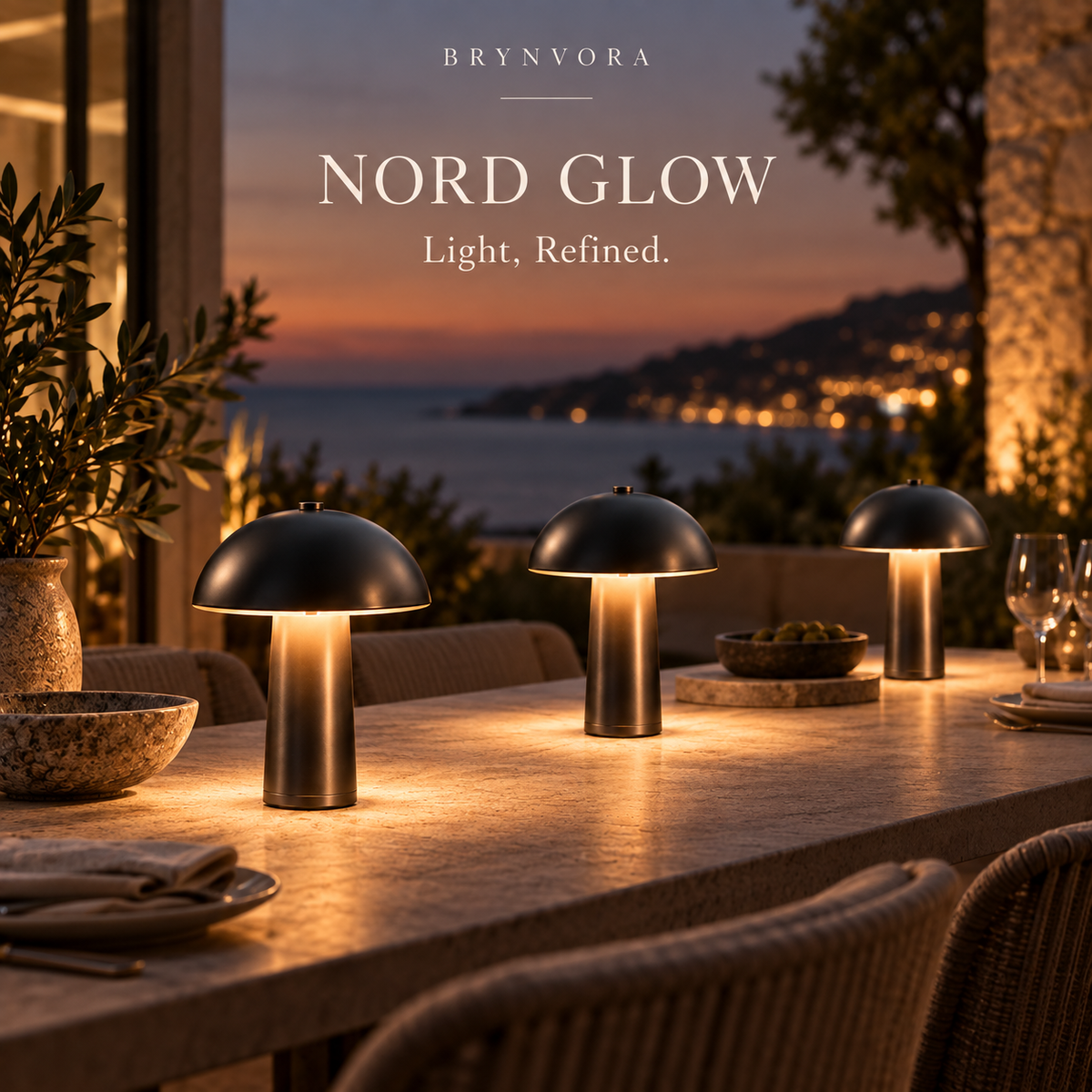 GROVEVESSA®| Nord Glow Table Lamp