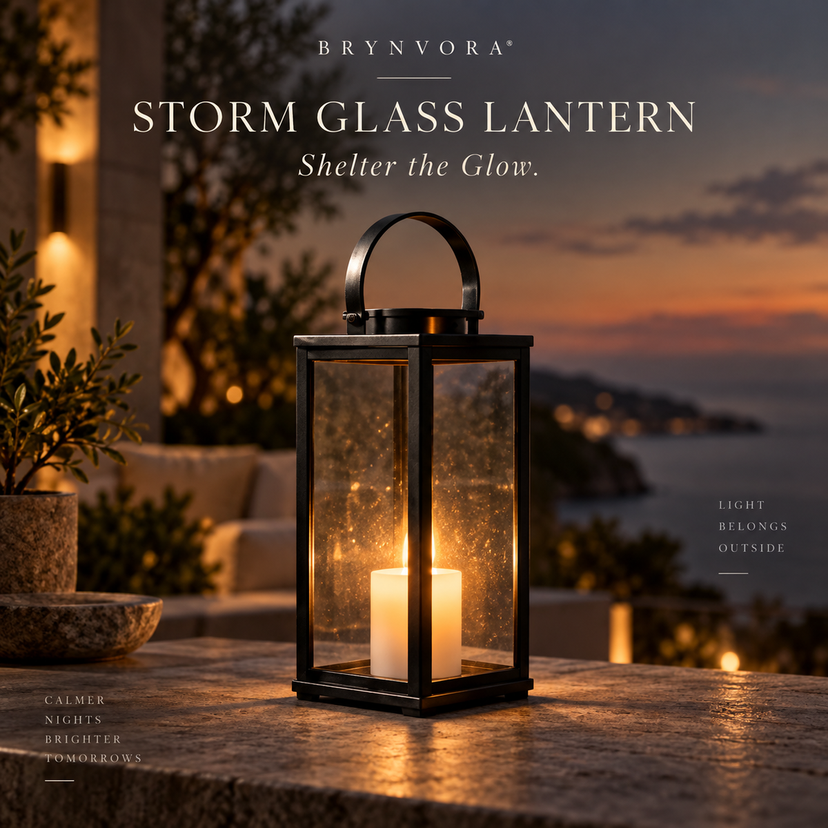 GROVEVESSA®| Storm Glass Lantern
