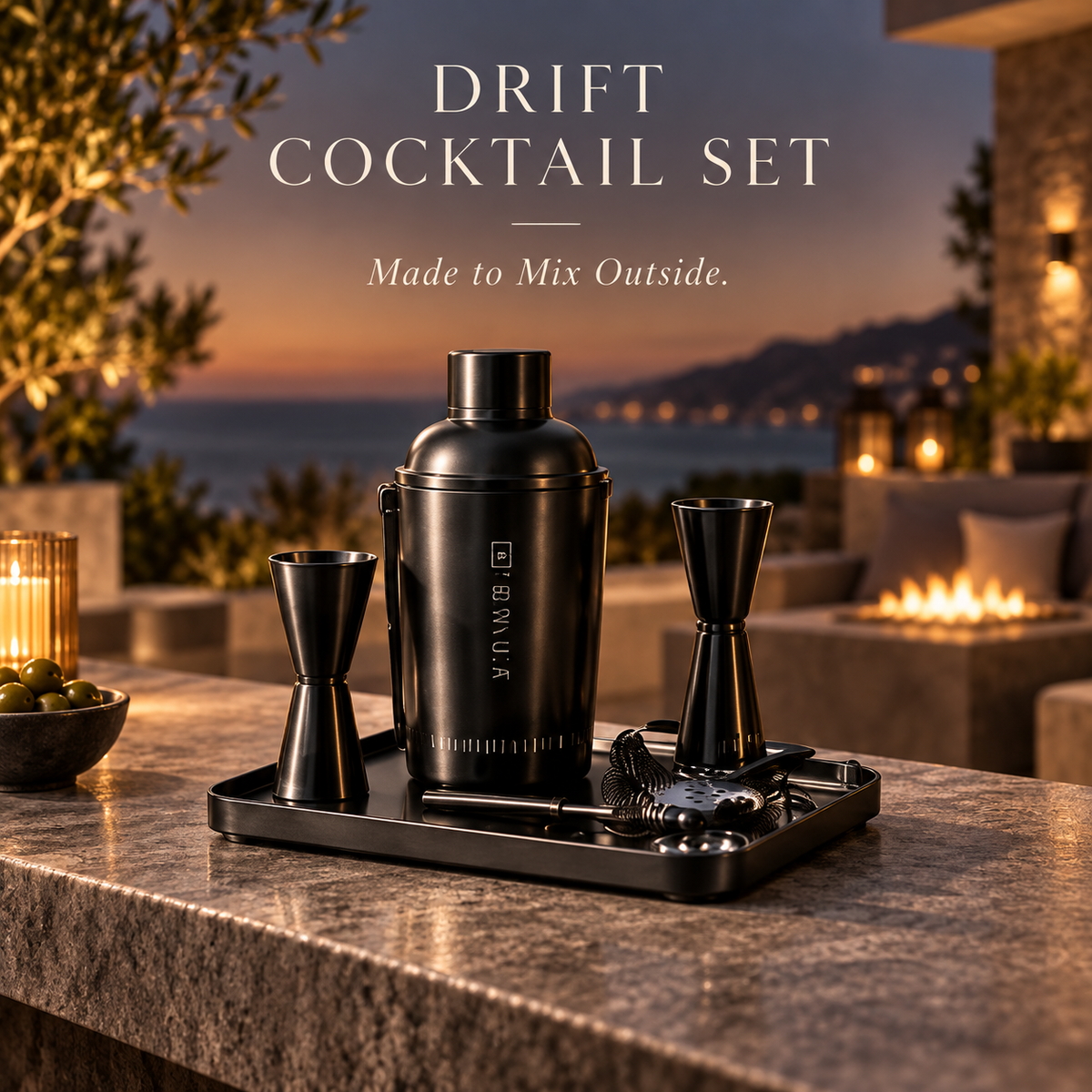 GROVEVESSA®| Drift Cocktail Set